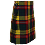 Kilt, Premium Hand-Stitched Mediumweight, Buchanan Tartan